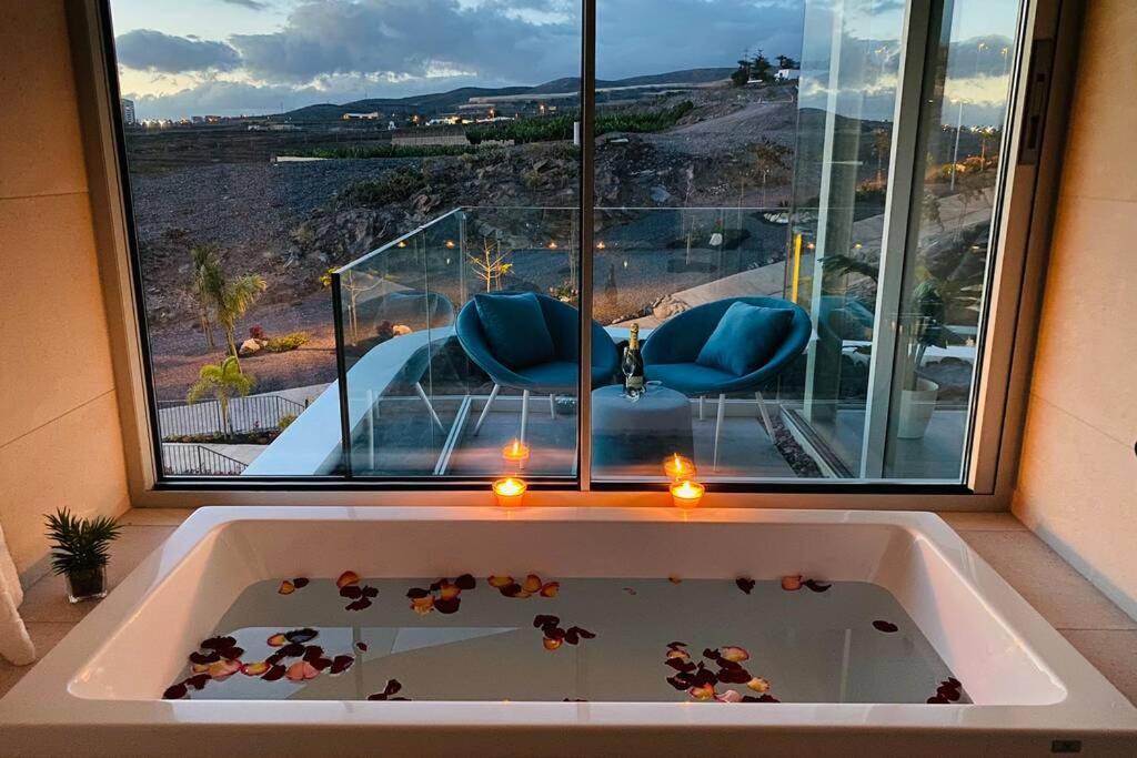 Luxury Villa - New Building With Panoramic Sea View Costa Adeje  Ngoại thất bức ảnh
